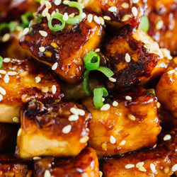 Crispy Tofu with Sauce