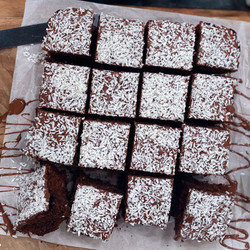 Rustie Lee’s Chocolate And Coconut Traybake