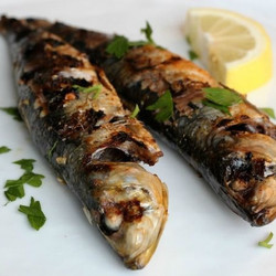Grilled Sardines With Lemon, Garlic, And Paprika
