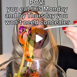 Retinol Rainbow Salad