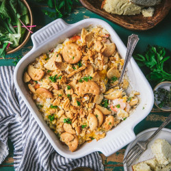 Savannah Shrimp And Rice Casserole