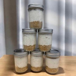 No-bake Mason Jar Cheesecake