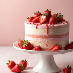 Vanilla And Strawberry Cake: How To Bake It In 6 Foolproof Steps
