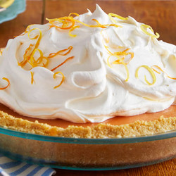 Grapefruit Custard Pie With Saltine Crust