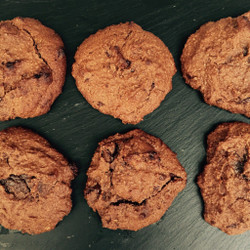 Hazelnut &amp; Chocolate Cookies (aka Nutella Cookies)
