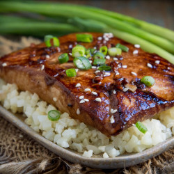 Low-carb Teriyaki Salmon