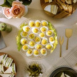 Caramelized Onion Deviled Eggs