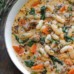 Sausage White Bean Soup