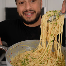 Spicy Caramelized Onion Pasta