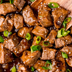 Pineapple Teriyaki Steak Tips