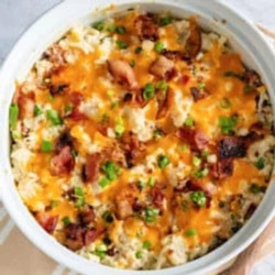 Loaded Cauliflower Casserole