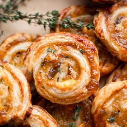 Fig And Goat Cheese Pinwheels