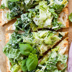 Caesar Salad Pizza