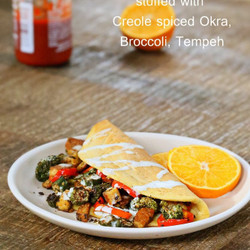 Mung Bean Omelet (vegan Omelet No Chickpea Flour } Dal Chilla
