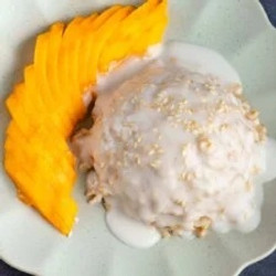 Mango Sticky Rice Oatmeal
