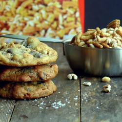 Dark Chocolate-sea Salt Kashi Cereal Cookies