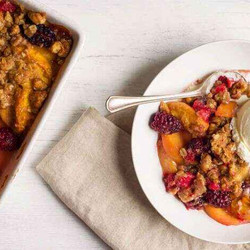 Summer Fruit Crisp