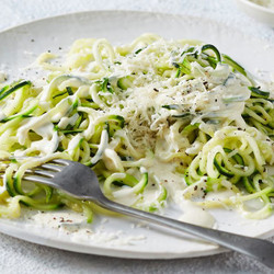 One-pot Keto Zucchini And Lemon Alfredo Recipe