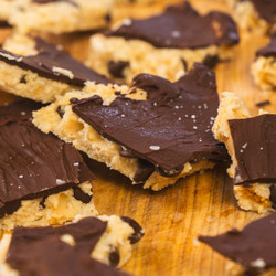 Protein Cookie Dough Bark
