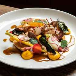 Rabbit And Spring Vegetables