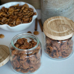 Cinnamon &amp; Brown Sugar Candied Pecans