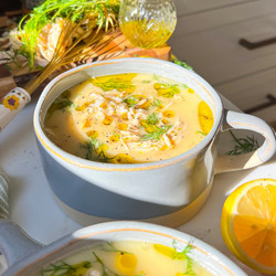 Easy Avgolemono Soup