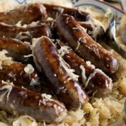 Bratwurst And Sauerkraut