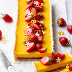 Strawberry Lemon Tart