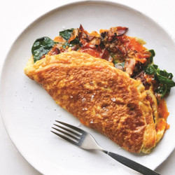 Pop’s Double-stuffed, Double-fluffed American Omelet