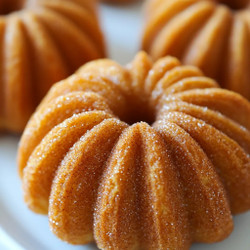 Churro Cinnamon Sugar Mini Bundt Cakes