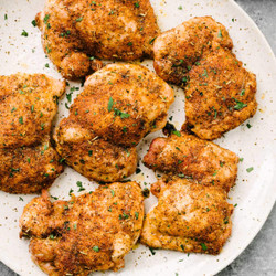 Crispy And Juicy Baked Boneless Chicken Thighs