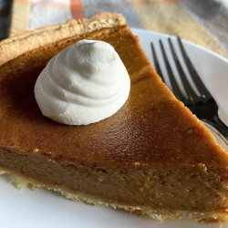 Pumpkin Spice Latte Sweet Potato Pie