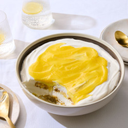 Lemon Trifle easy dessert Martha Stewart