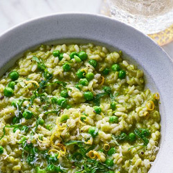 Pea Risotto