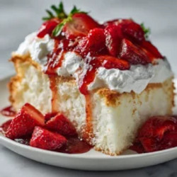 Recipe For Angel Food Cake With Strawberries