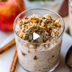 Apple Cinnamon Overnight Oats
