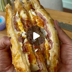 Upside Down Croque Madame