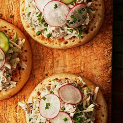 Smoked Mackerel On Toasted Crumpets apps snacks brunch