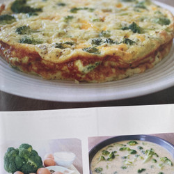 Crustless Broccoli Quiche