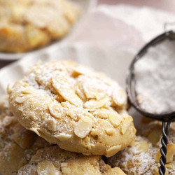 Sourdough Discard Almond Croissant Cookies Recipe