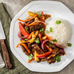 Lomo Saltado (peruvian Beef Stir-fry)