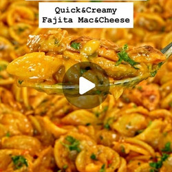 Quick &amp; Creamy Fajita Mac &amp; Cheese