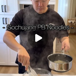 Gochujang Peanut Butter Noodles