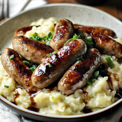 Irish Bangers And Colcannon