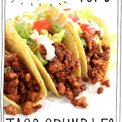 Vegan Tofu Taco Crumbles