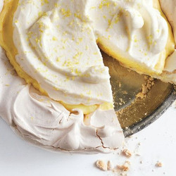 Upside-down Lemon Meringue Pie