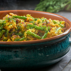 Red Lentil And Rice With Dill