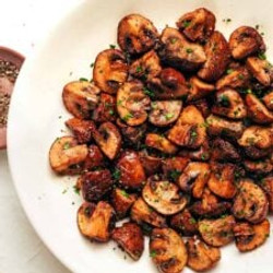 Air Fryer Mushrooms