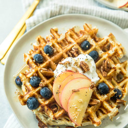 Healthy Protein Waffle Recipe