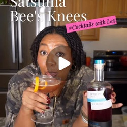 Mocktail or Cocktail Satsuma Hot Honey Bee's Knees (na)